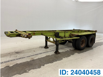 Transporter kontejnera/ Poluprikolica s izmjenjivim sanducima VAN HOOL 20'