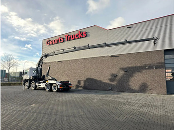 Kamion s kukastom dizalicom Mercedes-Benz AROCS 4148 8X4 MET MULTILIFT ULT T 21 S51 HAAKARMSYSTEEM + HIAB X-HIPRO 232 E-6 KRAAN/CRANE/KRAN/GRUA: slika Kamion s kukastom dizalicom Mercedes-Benz AROCS 4148 8X4 MET MULTILIFT ULT T 21 S51 HAAKARMSYSTEEM + HIAB X-HIPRO 232 E-6 KRAAN/CRANE/KRAN/GRUA