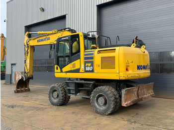 Bager na kotačima Komatsu PW180-11: slika Bager na kotačima Komatsu PW180-11
