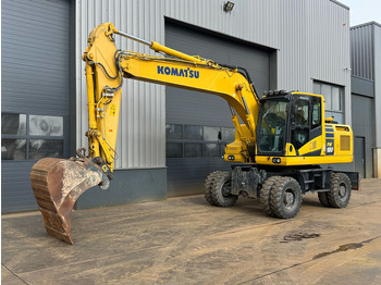 Bager na kotačima Komatsu PW180-11: slika Bager na kotačima Komatsu PW180-11