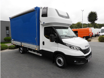 Dostavno vozilo s ceradom IVECO DAILY 35S18 TARPAULIN LIFT 8 PALLETS WEBASTO CRUISE CONTROL LED LIGHTS AIR CONDITIONING  180HP: slika Dostavno vozilo s ceradom IVECO DAILY 35S18 TARPAULIN LIFT 8 PALLETS WEBASTO CRUISE CONTROL LED LIGHTS AIR CONDITIONING  180HP