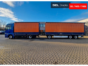 Kamion s ceradom MAN TGX 18.580
