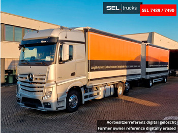 Kamion s ceradom MERCEDES-BENZ Actros 2545