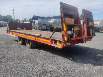 Prikolica s niskim utovarivačem MOL 2 AXLES TIPPING TRAILER WITH RAMPS: slika Prikolica s niskim utovarivačem MOL 2 AXLES TIPPING TRAILER WITH RAMPS