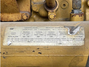 Generatorski set Cat C 18 - 700: slika Generatorski set Cat C 18 - 700 Generatorski set Cat C 18 - 700: slika Generatorski set Cat C 18 - 700