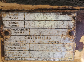 Motor za Građevinski strojevi Caterpillar 3306DI Grader Spec Engine (Plant): slika Motor za Građevinski strojevi Caterpillar 3306DI Grader Spec Engine (Plant) Motor za Građevinski strojevi Caterpillar 3306DI Grader Spec Engine (Plant): slika Motor za Građevinski strojevi Caterpillar 3306DI Grader Spec Engine (Plant)