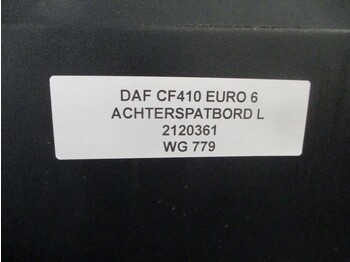 Karoserija i eksterijer za Kamion DAF CF 2120361 COMPLEET ACHTERSPATBORD LINKS EURO 6: slika Karoserija i eksterijer za Kamion DAF CF 2120361 COMPLEET ACHTERSPATBORD LINKS EURO 6