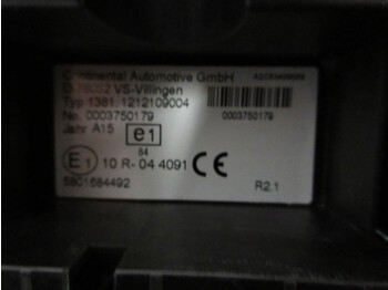 Električni sustav za Kamion Iveco HIWAY 5801684492 TACHOGRAAF EURO 6 659.201KM: slika Električni sustav za Kamion Iveco HIWAY 5801684492 TACHOGRAAF EURO 6 659.201KM