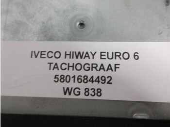 Električni sustav za Kamion Iveco HIWAY 5801684492 TACHOGRAAF EURO 6 659.201KM: slika Električni sustav za Kamion Iveco HIWAY 5801684492 TACHOGRAAF EURO 6 659.201KM