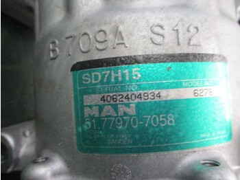 Dio klima uređaja za Kamion MAN 51.77970-7058 Aircopomp: slika Dio klima uređaja za Kamion MAN 51.77970-7058 Aircopomp