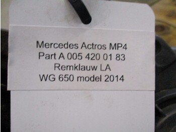 Kočiona čeljust za Kamion Mercedes-Benz A 005 420 01 83 LA MP4: slika Kočiona čeljust za Kamion Mercedes-Benz A 005 420 01 83 LA MP4
