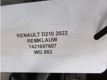 Kočiona čeljust za Kamion Renault 7421697609 // 7421697607 // D 210 MODEL 2022 RECHTS EN LINKS: slika Kočiona čeljust za Kamion Renault 7421697609 // 7421697607 // D 210 MODEL 2022 RECHTS EN LINKS