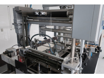 Stroj za pakiranje Sollas SX 60 film wrapping machine with moen maskinbyg pick and place feeder: slika Stroj za pakiranje Sollas SX 60 film wrapping machine with moen maskinbyg pick and place feeder