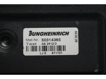 Upravljačka jedinica (ECU) za Oprema za rukovanje materijalima Jungheinrich 50314365 | Rij regeling Driving controller AS2412/3 for ECE220 sn.: slika Upravljačka jedinica (ECU) za Oprema za rukovanje materijalima Jungheinrich 50314365 | Rij regeling Driving controller AS2412/3 for ECE220 sn. Upravljačka jedinica (ECU) za Oprema za rukovanje materijalima Jungheinrich 50314365 | Rij regeling Driving controller AS2412/3 for ECE220 sn.: slika Upravljačka jedinica (ECU) za Oprema za rukovanje materijalima Jungheinrich 50314365 | Rij regeling Driving controller AS2412/3 for ECE220 sn.