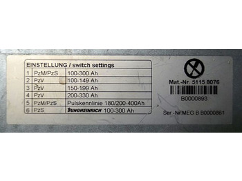 Akumulator za Oprema za rukovanje materijalima Jungheinrich 51158076 | build in charger ELG2430V-VI(EJC)  24V 30A capacity 100- build in charger ELG2430V-VI(EJC)  24V 30A capacity 100-300Ah  sn. B0000861 year 2012: slika Akumulator za Oprema za rukovanje materijalima Jungheinrich 51158076 | build in charger ELG2430V-VI(EJC)  24V 30A capacity 100- build in charger ELG2430V-VI(EJC)  24V 30A capacity 100-300Ah  sn. B0000861 year 2012