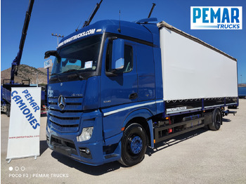 Kamion s ceradom MERCEDES-BENZ Actros 1836