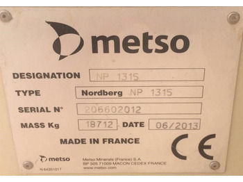 Udarna drobilica Metso NP1315: slika Udarna drobilica Metso NP1315
