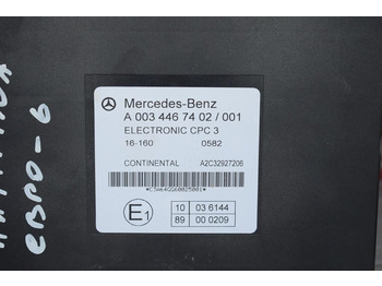 Upravljačka jedinica (ECU) za Kamion MERCEDES-BENZ ACTROS CPC3: slika Upravljačka jedinica (ECU) za Kamion MERCEDES-BENZ ACTROS CPC3