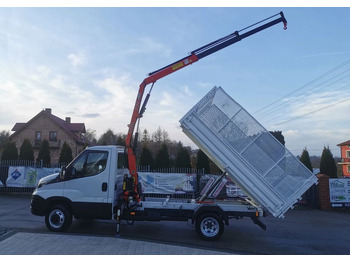 Mali kamion kiper Iveco Daily 35C15 Kiper HDS dzwig 3.0-150KM wywrotka Hak: slika Mali kamion kiper Iveco Daily 35C15 Kiper HDS dzwig 3.0-150KM wywrotka Hak