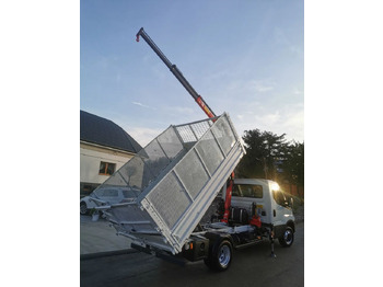 Mali kamion kiper Iveco Daily 35C15 Kiper HDS dzwig 3.0-150KM wywrotka Hak: slika Mali kamion kiper Iveco Daily 35C15 Kiper HDS dzwig 3.0-150KM wywrotka Hak