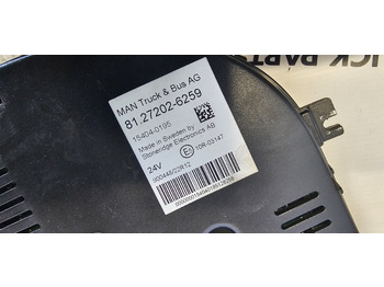Rezervni dijelovi MAN MAN TGX / TGS EURO6 instrument panel, dashboard, information panel, instrument cluster 81272026265, 81258077136, 81272026268, 81258077149, 81258077142, 81272026252, 81272026254, 81258077138, 812720262: slika Rezervni dijelovi MAN MAN TGX / TGS EURO6 instrument panel, dashboard, information panel, instrument cluster 81272026265, 81258077136, 81272026268, 81258077149, 81258077142, 81272026252, 81272026254, 81258077138, 812720262