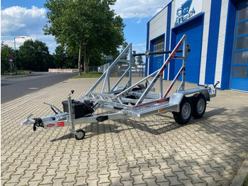 Prikolica za kablove Vermietung / Kabelanhänger 3500KG E-Winde / Nutzlast 2749KG / Kabeltrommel-Anhänger / Glasfaser/ 1 Monat: slika Prikolica za kablove Vermietung / Kabelanhänger 3500KG E-Winde / Nutzlast 2749KG / Kabeltrommel-Anhänger / Glasfaser/ 1 Monat