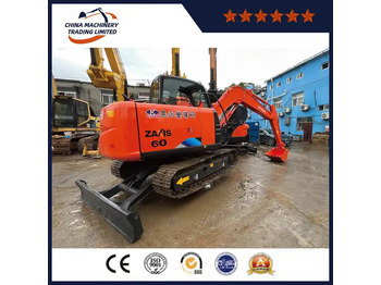 Bager gusjeničar Original Small Size Second Hand Excavating Equipment Cheap Price Excellent Quality Used Hitachi Zx60 Excavator With Blade: slika Bager gusjeničar Original Small Size Second Hand Excavating Equipment Cheap Price Excellent Quality Used Hitachi Zx60 Excavator With Blade