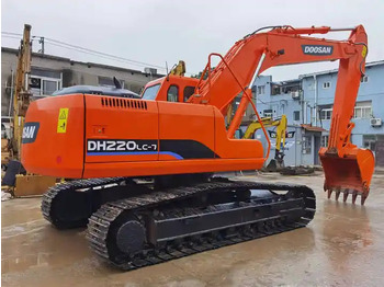 Bager gusjeničar Used Doosan DH220-7 excavator on sale with manual engine made in Korea: slika Bager gusjeničar Used Doosan DH220-7 excavator on sale with manual engine made in Korea Bager gusjeničar Used Doosan DH220-7 excavator on sale with manual engine made in Korea: slika Bager gusjeničar Used Doosan DH220-7 excavator on sale with manual engine made in Korea