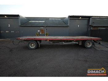 Poluprikolica plato/ Otvoreni sanduk VAN HOOL