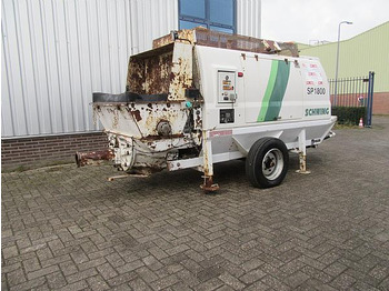 Stacionarna pumpa za beton 2014 SCHWING SP1800 D 129KW trailer pump: slika Stacionarna pumpa za beton 2014 SCHWING SP1800 D 129KW trailer pump