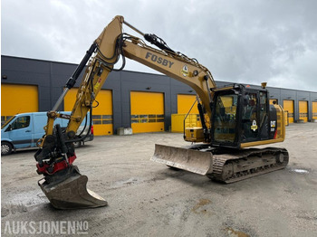 Bager 2018 Cat 313FL BELTEGRAVER MASKINSTYRING R5 ROTOTILT 3 SKUFFER SERVICEHISTORIKK.: slika Bager 2018 Cat 313FL BELTEGRAVER MASKINSTYRING R5 ROTOTILT 3 SKUFFER SERVICEHISTORIKK.