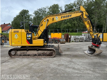 Bager 2018 Cat 313FL BELTEGRAVER MASKINSTYRING R5 ROTOTILT 3 SKUFFER SERVICEHISTORIKK.: slika Bager 2018 Cat 313FL BELTEGRAVER MASKINSTYRING R5 ROTOTILT 3 SKUFFER SERVICEHISTORIKK.