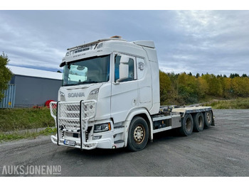 Kamion s kukastom dizalicom SCANIA R 500