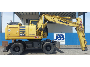 Bager na kotačima Komatsu PW180-10: slika Bager na kotačima Komatsu PW180-10