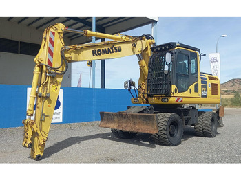 Bager na kotačima Komatsu PW180-10: slika Bager na kotačima Komatsu PW180-10