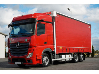 Kamion s ceradom MERCEDES-BENZ Actros 2545