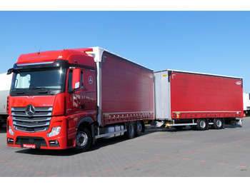 Kamion s ceradom MERCEDES-BENZ Actros 2548
