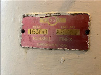 Oprema za prehrambenu industriju Russell Finex 16300 Vibratory sieve: slika Oprema za prehrambenu industriju Russell Finex 16300 Vibratory sieve