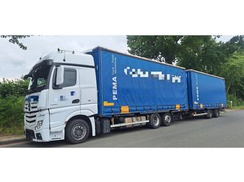 Kamion s ceradom MERCEDES-BENZ