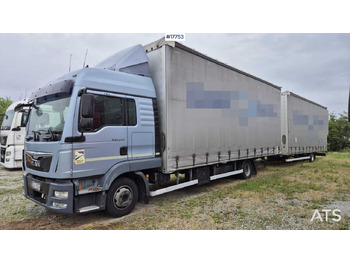 Kamion s ceradom MAN TGL 8.250