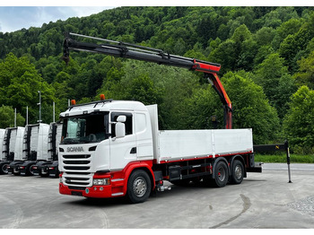 Kamion s otvorenim sandukom SCANIA G 450