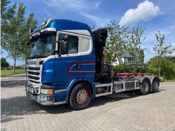 Transporter kontejnera/ Kamion s izmjenjivim sanducima SCANIA R 480