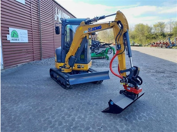 Mini bager XCMG xe27e med rototilt: slika Mini bager XCMG xe27e med rototilt