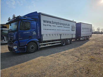 Kamion s ceradom MERCEDES-BENZ Actros 2540