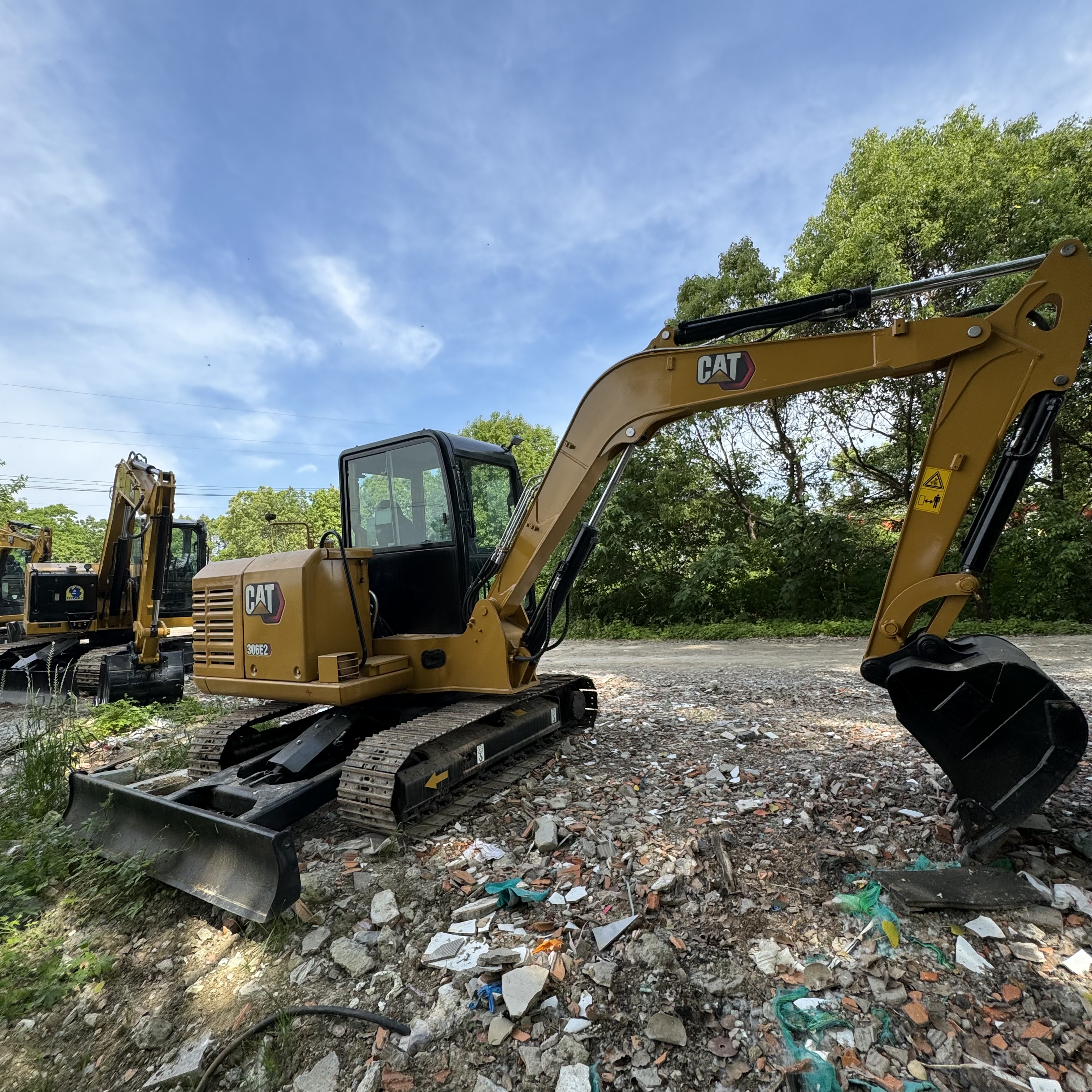 Mini bager CATERPILLAR 306E2