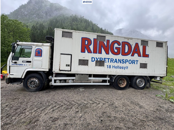 Kamion za prijevoz stoke 1996 Volvo FL12 6x2 Animal transport.: slika Kamion za prijevoz stoke 1996 Volvo FL12 6x2 Animal transport.