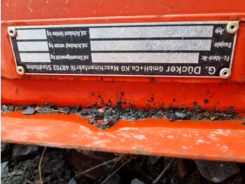 Malčer Dücker SMT PFP Wildkrautbürste Randstreifenmäher Randstreifenmähgerät Böschungsmulcher Mähausleger Wildkrautbesen: slika Malčer Dücker SMT PFP Wildkrautbürste Randstreifenmäher Randstreifenmähgerät Böschungsmulcher Mähausleger Wildkrautbesen