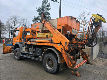 Vozilo za čišćenje snijega Mercedes-Benz Atego 1828 AK Absetzkipper Meiller Schmidt Schneepflug Küpper-Weisser Salzstreuer Allrad: slika Vozilo za čišćenje snijega Mercedes-Benz Atego 1828 AK Absetzkipper Meiller Schmidt Schneepflug Küpper-Weisser Salzstreuer Allrad