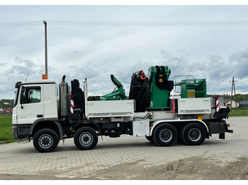 Kamion s kranom Mercedes-Benz * Mercedes 8x6  Actros 4144 * HDS Palfinger 150002 + FLY JIB PJ 170 * Dźwig * 40 TON * Wyciągarka * 35 Metrów * Kosz *: slika Kamion s kranom Mercedes-Benz * Mercedes 8x6  Actros 4144 * HDS Palfinger 150002 + FLY JIB PJ 170 * Dźwig * 40 TON * Wyciągarka * 35 Metrów * Kosz *