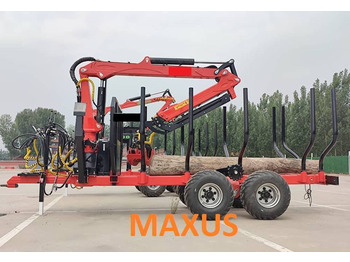 Novi Traktorska šumska prikolica NEW MAXUS 6 TON Trailer + Crane 4.2 m Warranty | НОВА прицепа 6 ТОН + Кран 4,2 м MAXUS Гарантія: slika Novi Traktorska šumska prikolica NEW MAXUS 6 TON Trailer + Crane 4.2 m Warranty | НОВА прицепа 6 ТОН + Кран 4,2 м MAXUS Гарантія